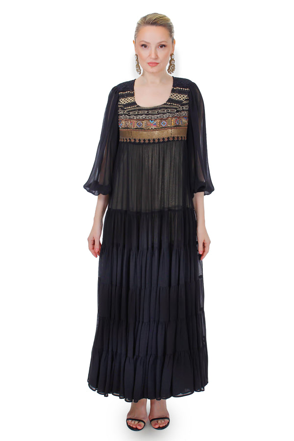 Rochie dantela si voal FR-30